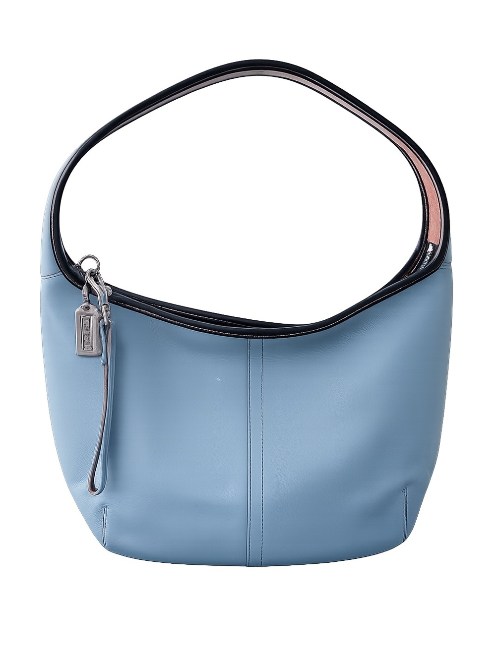 Vintage Coach Ergo Zip Hobo 9293 Light Blue Glove-Tanned Y2K Bag 2003